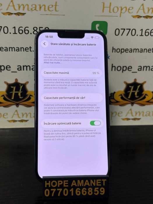 Hope Amanet P10/IPHONE 14 128 GB BATERIE 99%