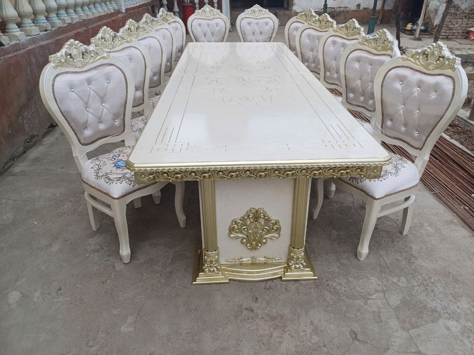 Стол стул ишлаб чикарамиз биринчи  кол сотамиз12та столи 1дона хони 1