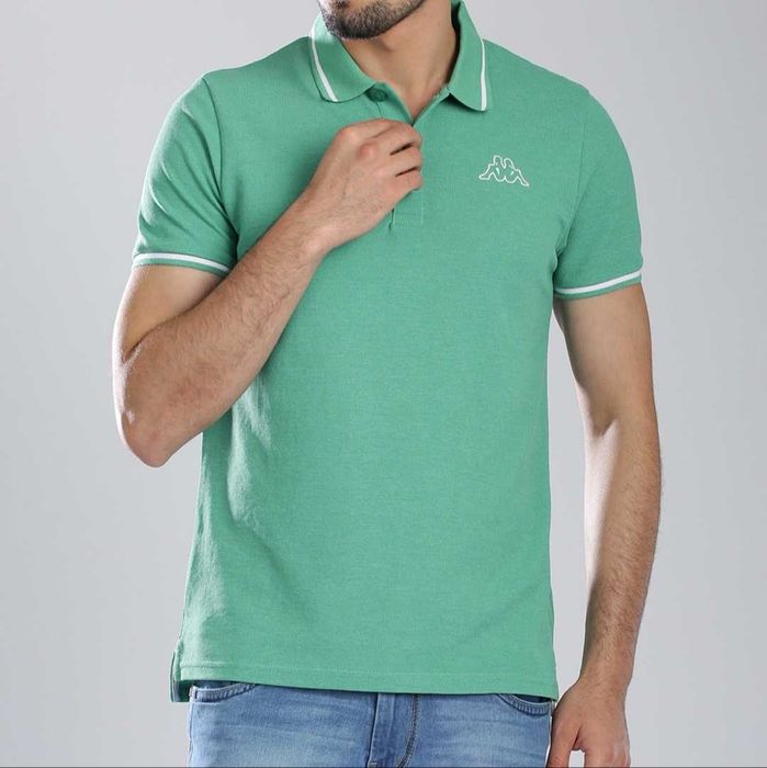 Tricou original KAPPA, bumbac calitativ, L, XL, 2XL