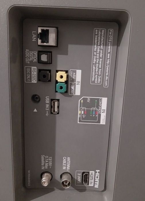 Большой OLED 4К смарт телевизор LG 140см