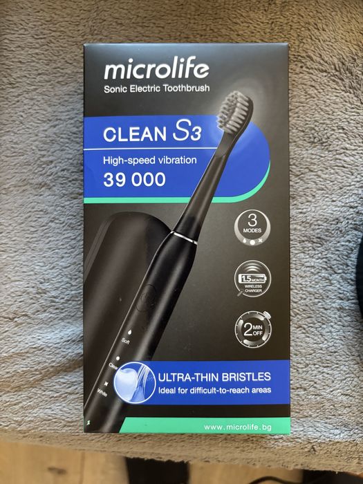 Microlife clean s3 четка за зъби