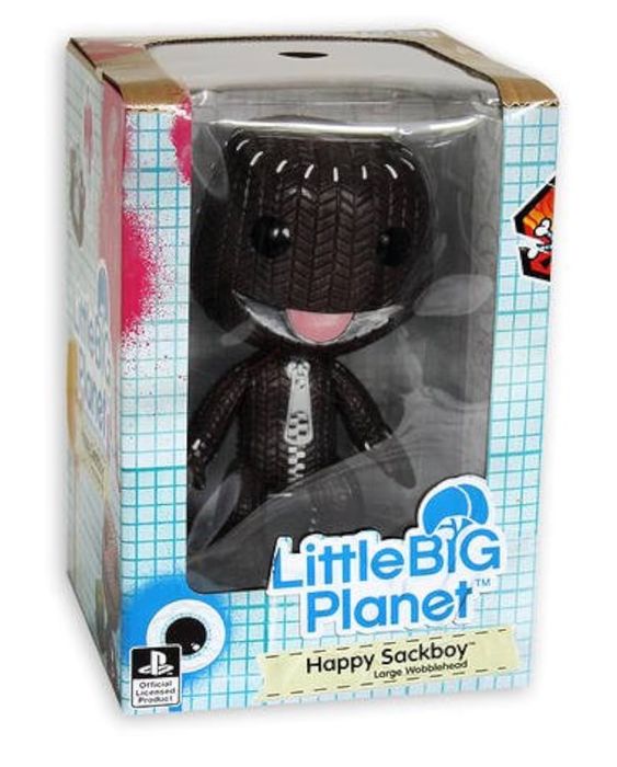 Figurină rară SackBoy wobblehead