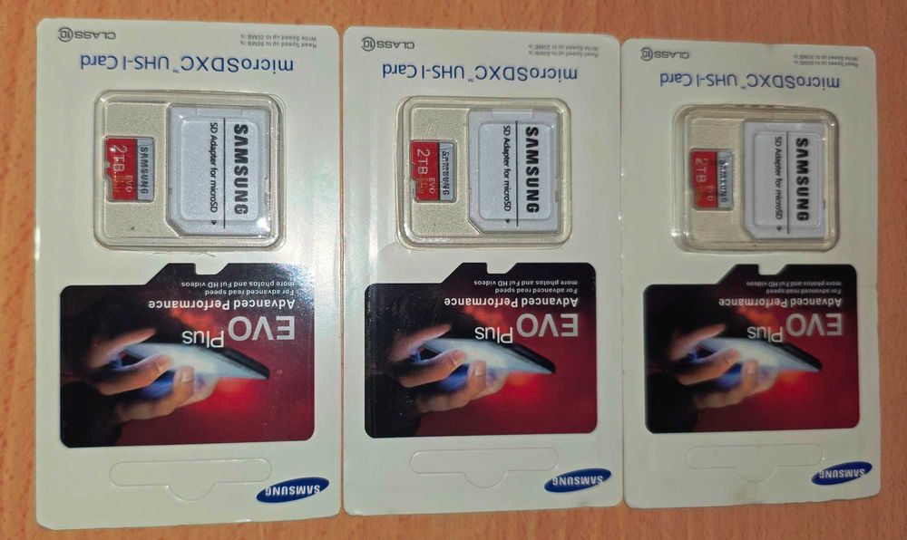 Samsung EVO Plus 2TB MicroSDXC Micro SD Class 10 UHS-I U3 HD 4K Memory Card   с безплатна доставка до Speedy автомат