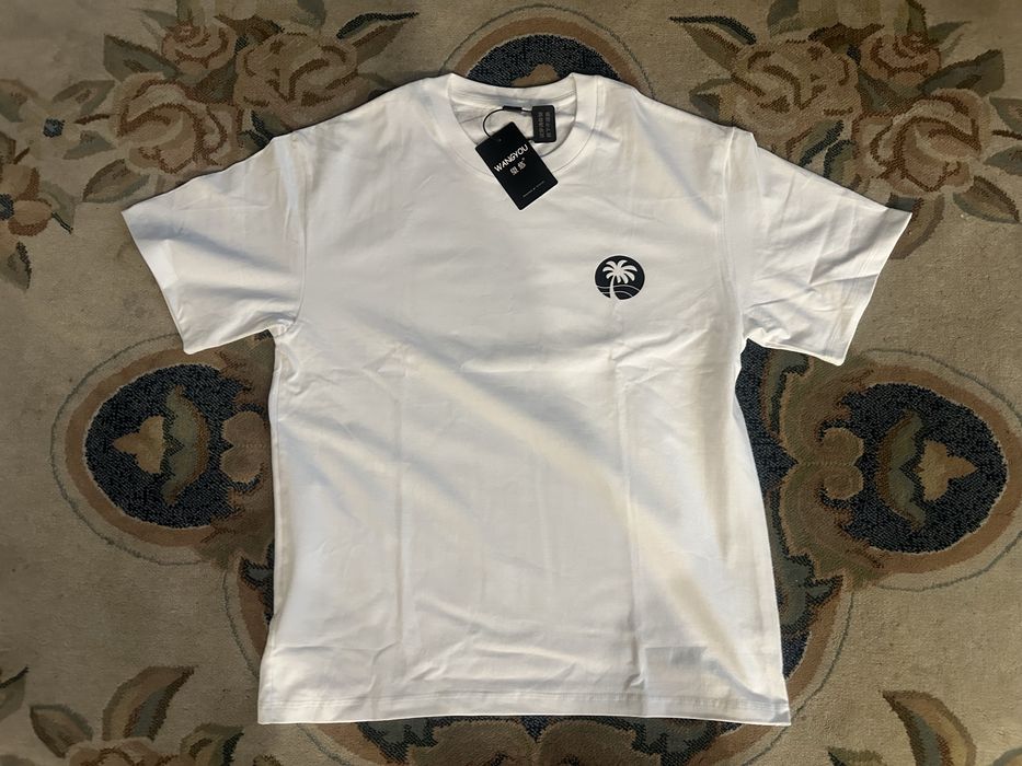 Футболка с принтом Пальма