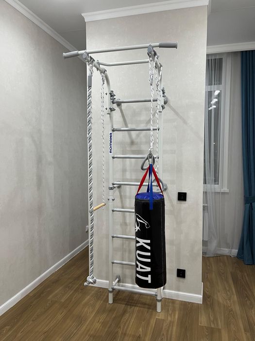 Турник 3 в 1 с грушей