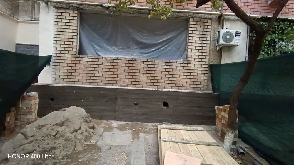 Кладка  балкон. Balkonlarga Ablisofka g'isht teramiz