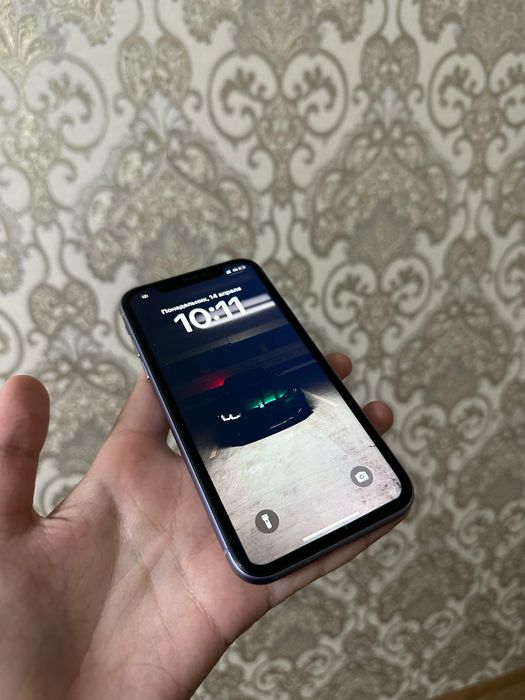 iPhone 11 Purple 128gb 73% akb