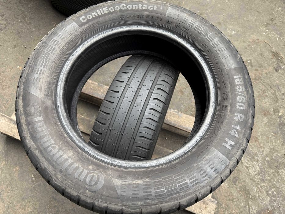 2x Anvelope Vara 185/60 r14 - Continental ContiEcoContact 5