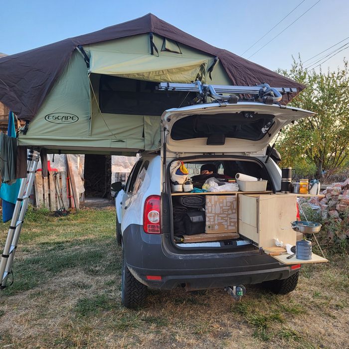 overlanding organizator portbagaj