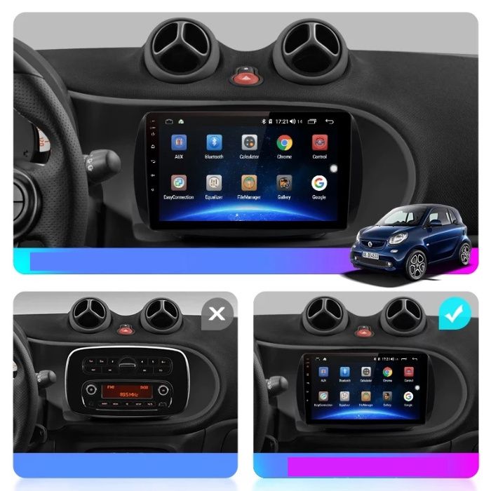 Navigatie Smart ( 2006 - 2020 ) , 4 GB RAM , Slot SIM 4G , Carplay