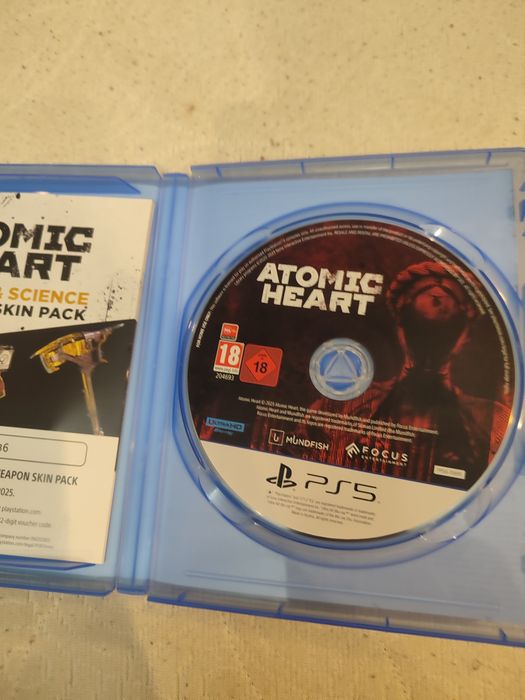 Диск ps5 Atomic heart