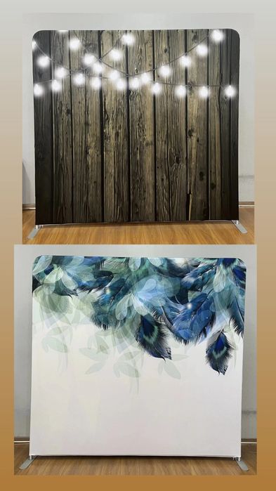 Fundal + stativ pentru cabina foto/oglinda magica/video 360