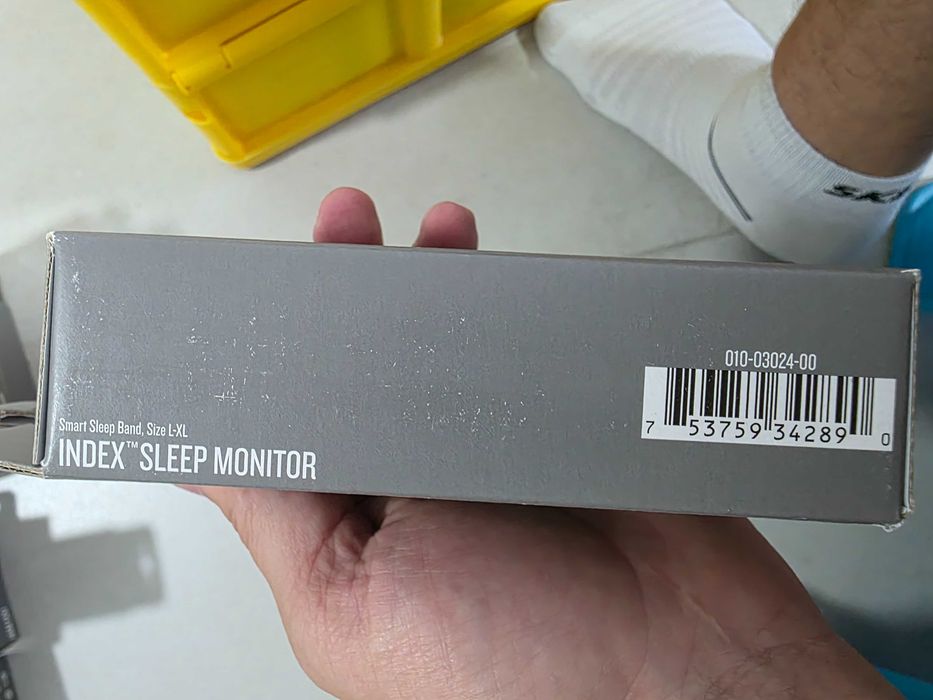 Bratara fitness Garmin Index Sleep Monitor S-M, Black 010-03024-01