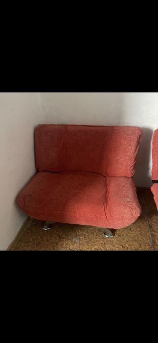 Диван евро мебель с двумя креслами