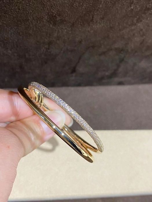 Bratara Tiffany & Co. Double Row Hinged Knot  ! Superba Full Box !!!