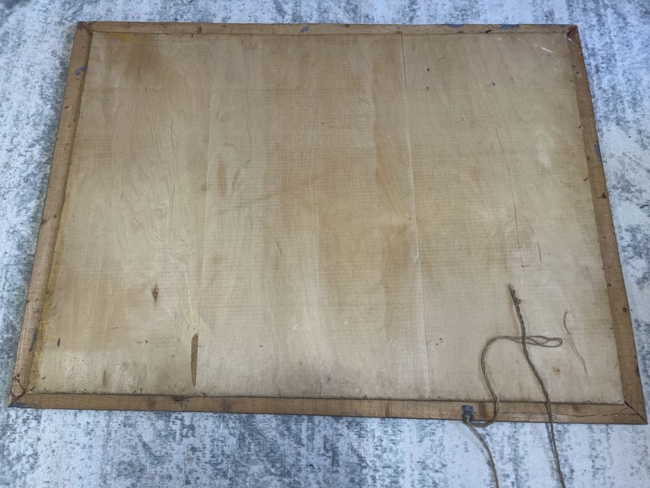 Tablou vechi cu harta romaniei