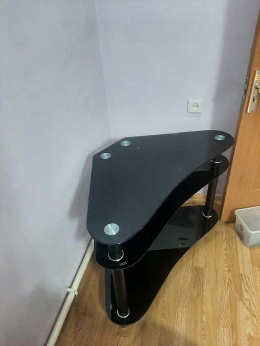 Продам стеклянную тумбу