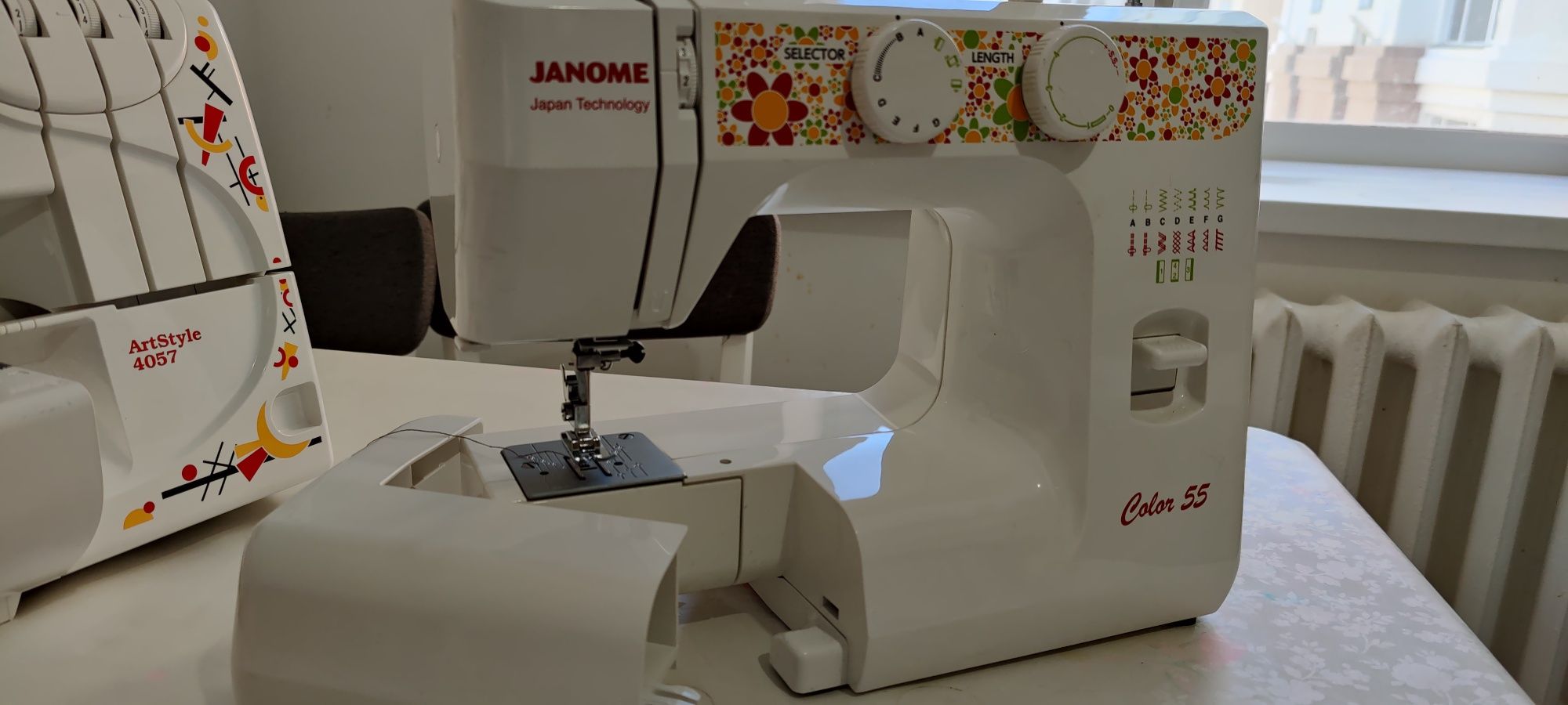 Швейная машинка Janome Color 55: 55 000 тг. - Швейные машины и оверлоки  Астана на Olx