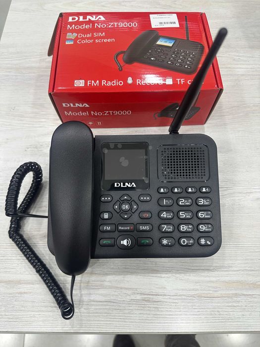 Новый двухсимкартный  Стационарный Телефон  (с аккумулятором)