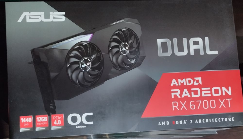 asus rx6700xt- 2 броя