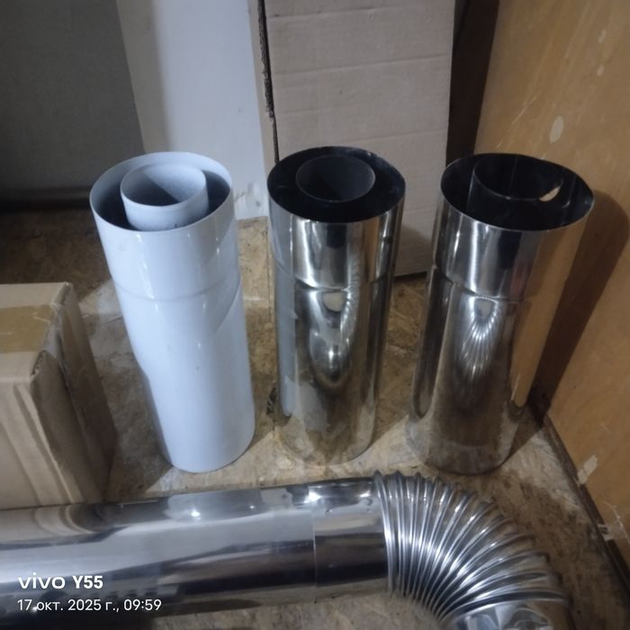 Продам дымоходы и удленители