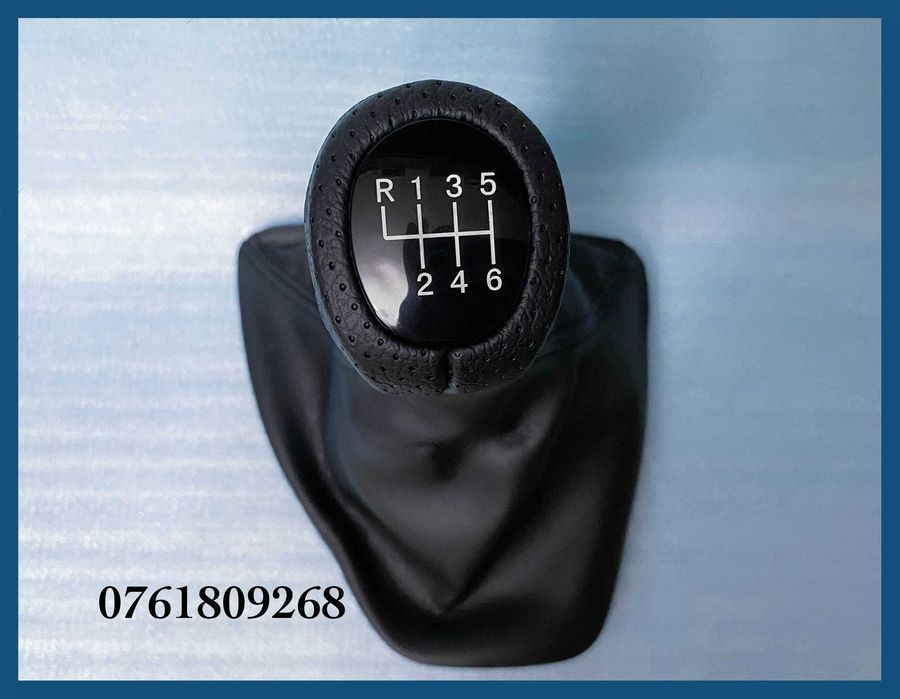 Manson + nuca schimbator piele BMW seria 3 E90 E91 E92 E93 - 6 trepte