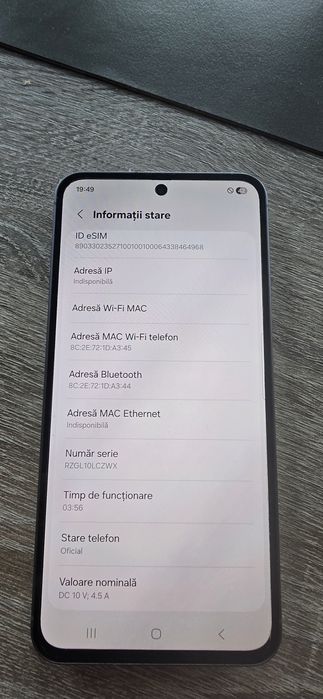 Samsung Galaxy A56 ca nou