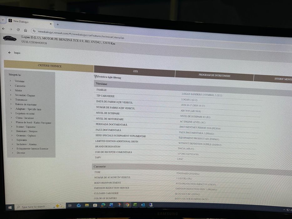 Dacia Logan 0.9 Prim Proprietar 30.000 KM 10.2019