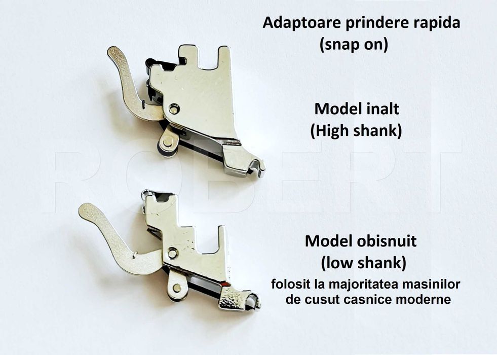 Adaptor snap-on piciorus prindere rapida pt masina de cusut Singer etc