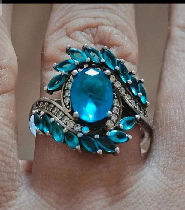 Inel dama nou superb din argint ștantat 925