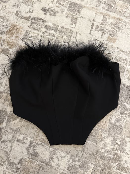 Corset cu detaliu puf