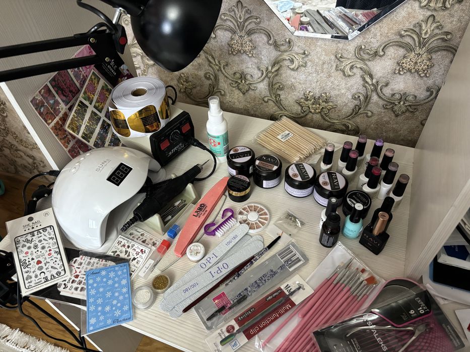 Маникюр заттары полный сатылады!70мың тг