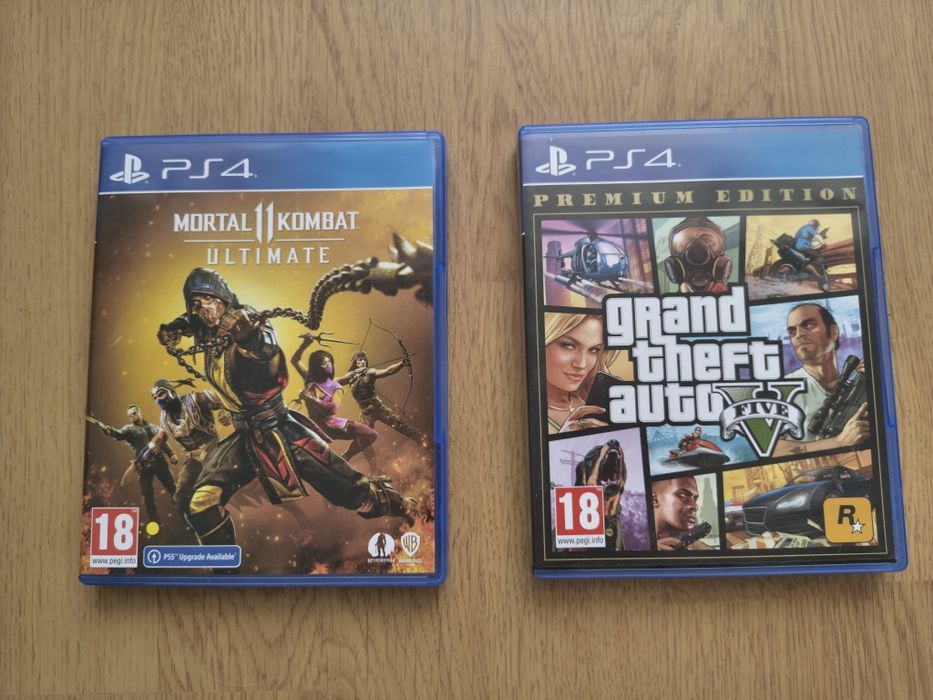 Mortal Kombat 11 + GTA5 pentru PS4