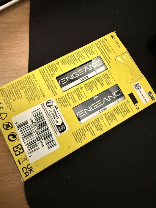 Памет за лаптоп Corsair Vengeance, 32GB (2x16GB), DDR5, 4800MT/s, CL 40