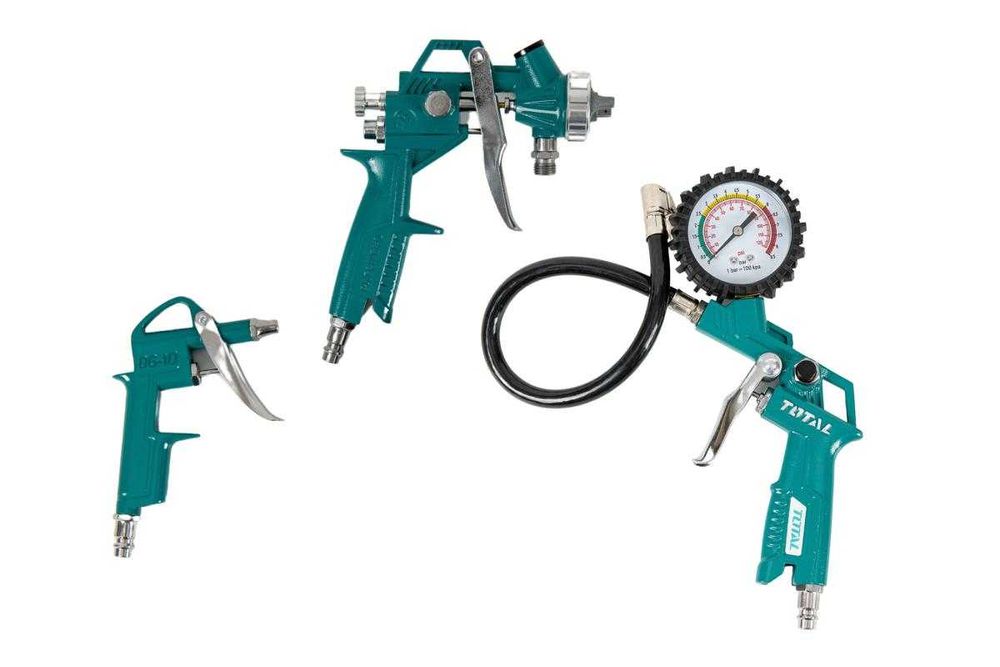 Kit complet de vopsit TOTAL TATK051 – 5 accesorii pentru compresor aer
