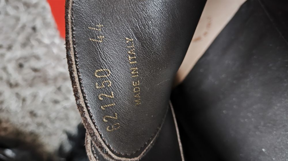 Pantofi Canali tip derby maro