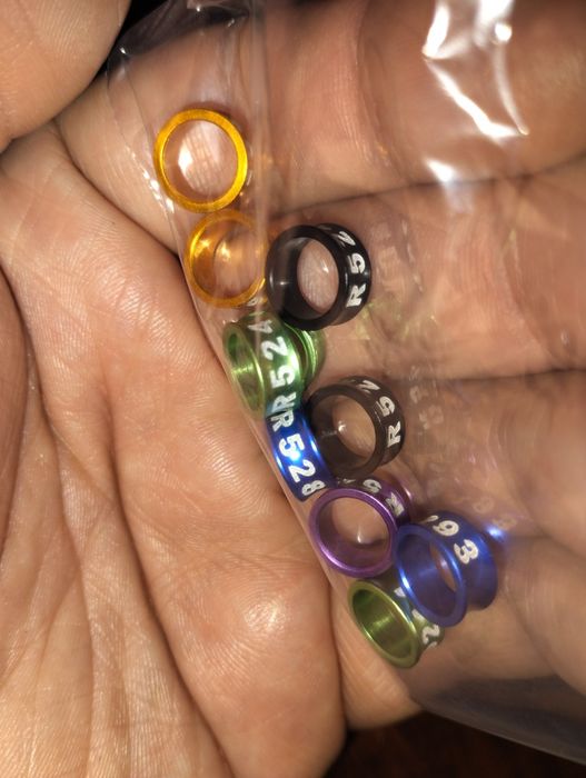 Кольца для голубей 8 мм