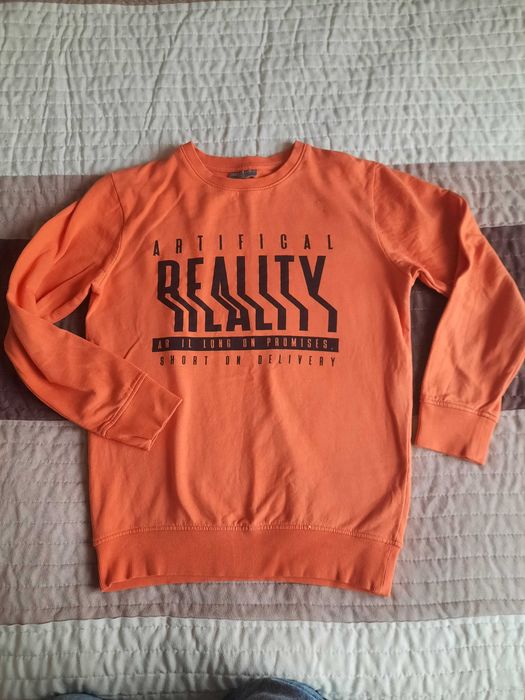 Ватирана блуза с дълъг ръкав 146-152