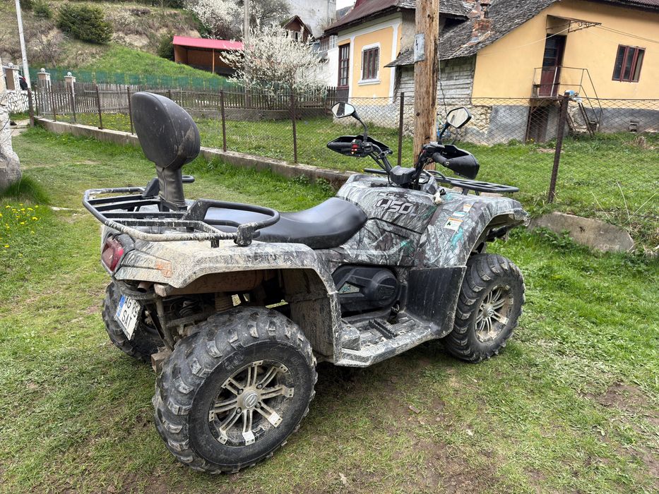 ATV 450cc 2022 • Troliu • 5.500 km • Stare foarte bună • 4.400€