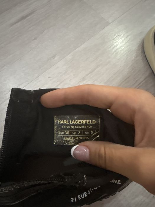 Обувки karl lagerfeld