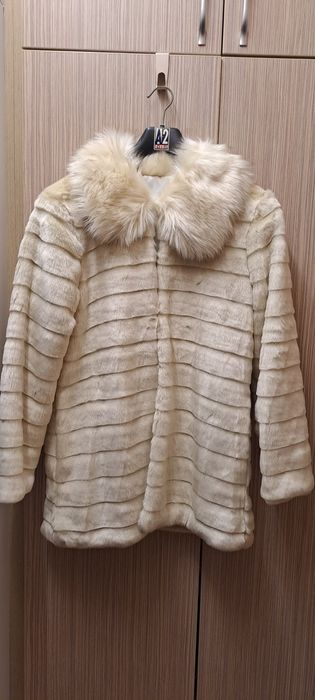 палто изкуствен косъм