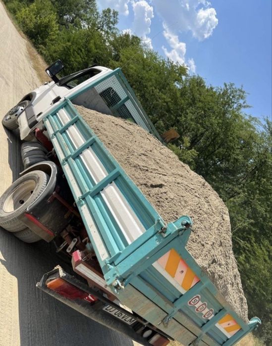 Nisip,sort,balastru,pamant de implutura,piatra concasata-CRAIOVA