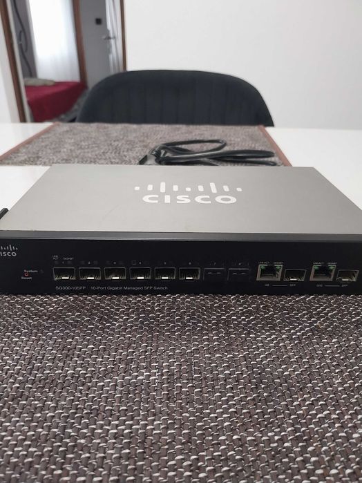 Switch Cisco SG300-10SFP, 10 x 10/100/1000 Mbps, Gigabit, SFP
