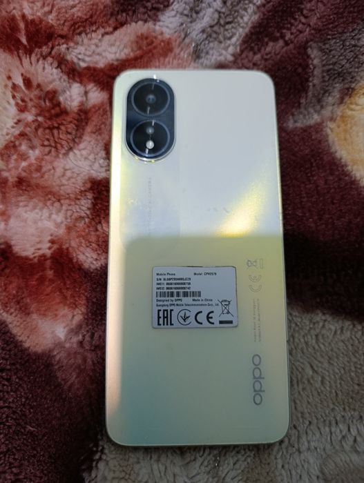 Oppo a38 128 taligi siroshni sotaman holat yaxshi