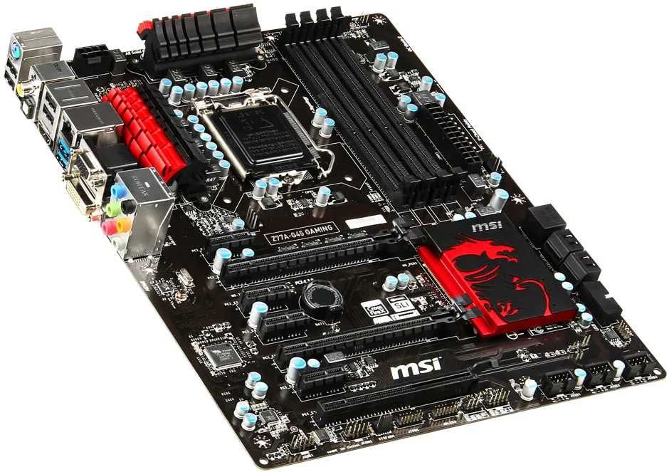 Дъно Дънна платка MSI Z77A-G45 GAMING LGA 1155 DDR3 OVERCLOCK