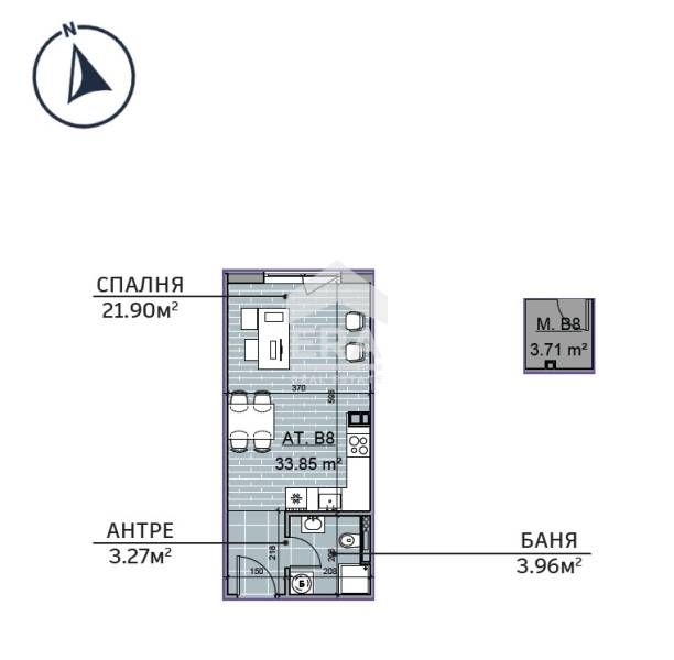 Ексклузивен едностаен имот за продажба срещу парк Възраждане и Лидл, В