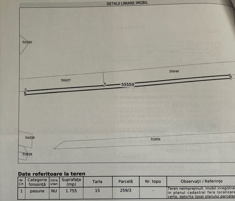 Vand teren Salicea jud. Cluj