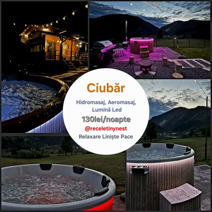 Cabana Recele Tiny Nest(5 oaspeți,Ilva Mare)