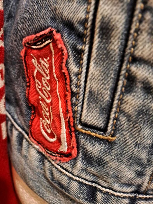 Greacă denim Desigual Coca-Cola marimea 38-M