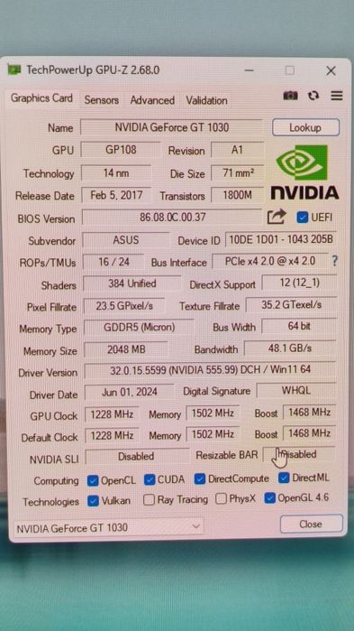 (Rezervat) Unitate gaming cpu i5/video gt 10302gb gddr5/ssd120/hdd 1tb